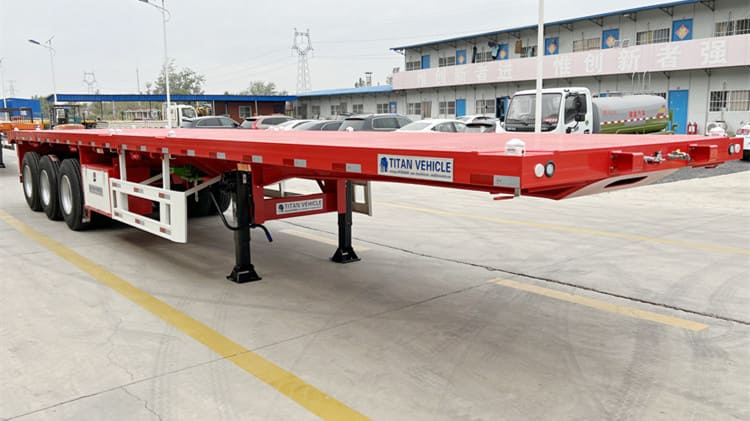 40 Ft Flatbed Semi Trailer